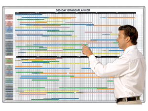 Wall Gantt Chart