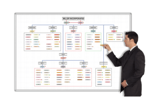 Magnetic Organization Chart Boards