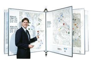 SwingView® Map Center - Wall or Stand