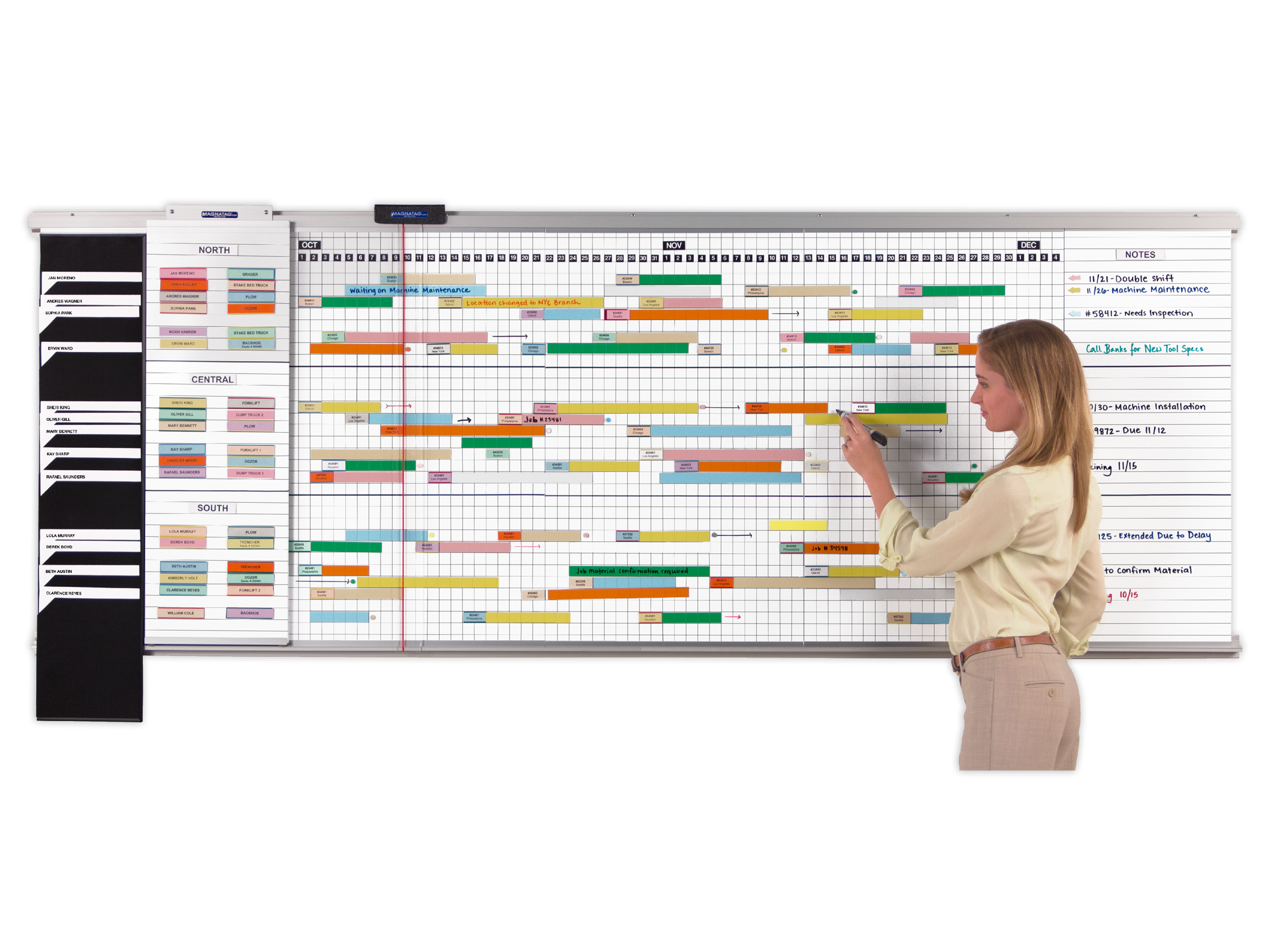 Expanda-Panel® Modular Timeline Track Schedules