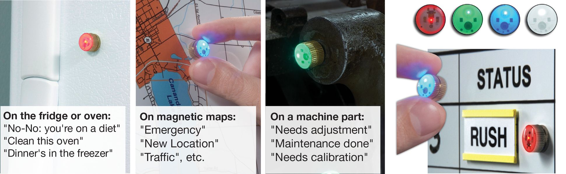 LED FlashTacks® Whiteboard Lights
