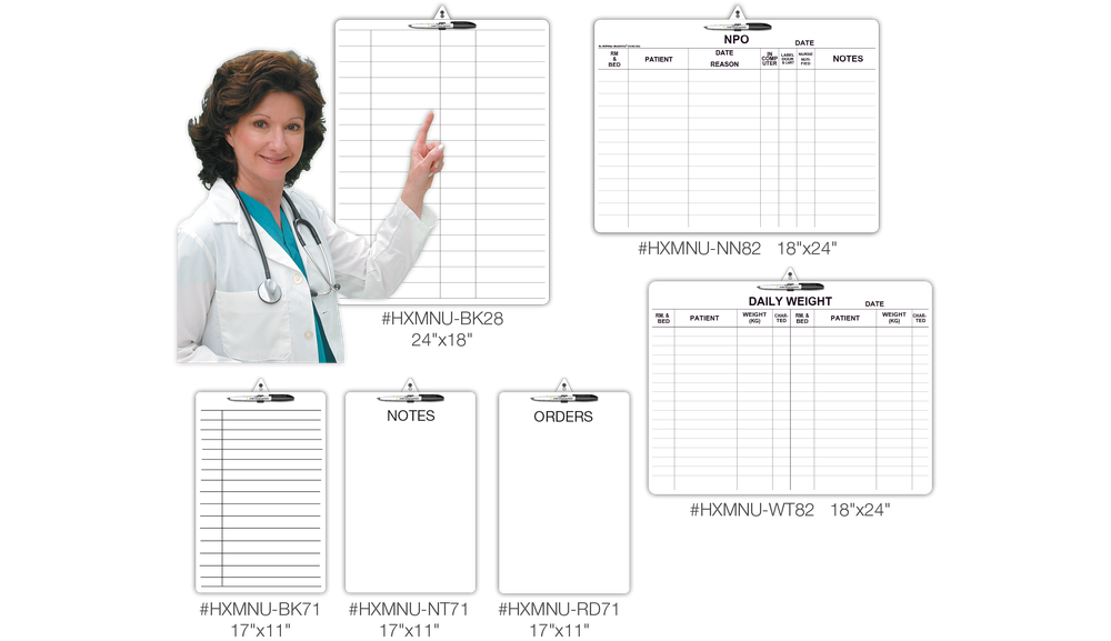 Nursing Unit write-on MiniBoards™