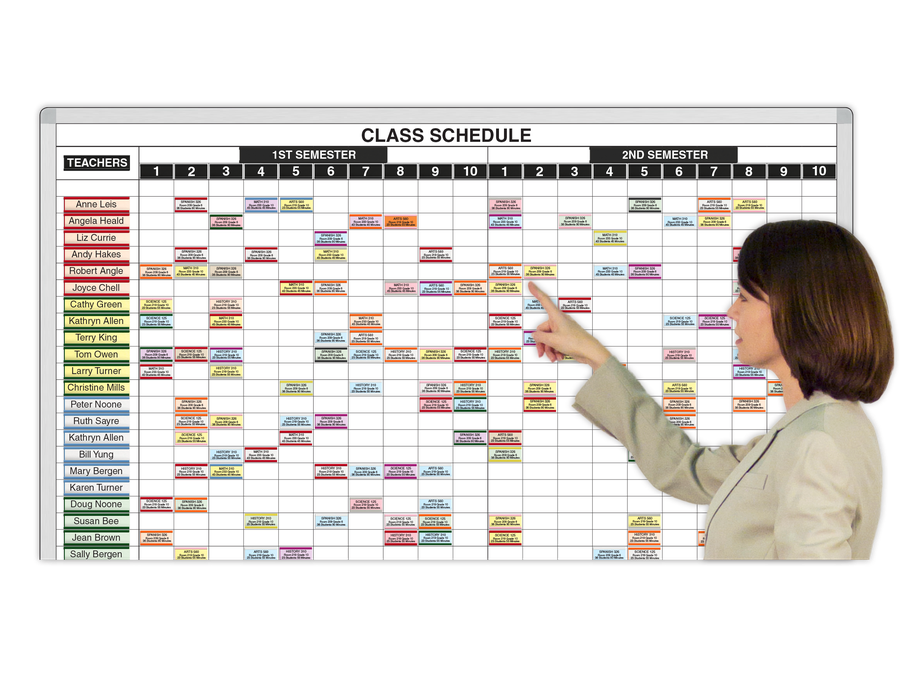 DryErase School Schedules, Trackers, & Charts