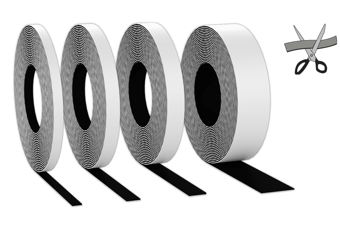 Adhesive Magnets on Rolls 
