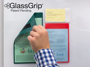 GlassGrip® Card Display Jackets