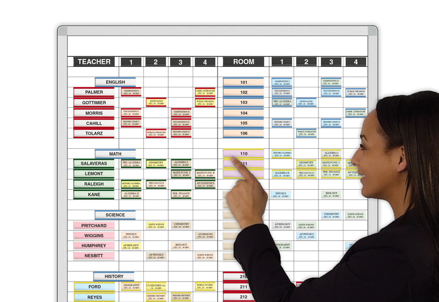 DryErase School Schedules, Trackers, & Charts