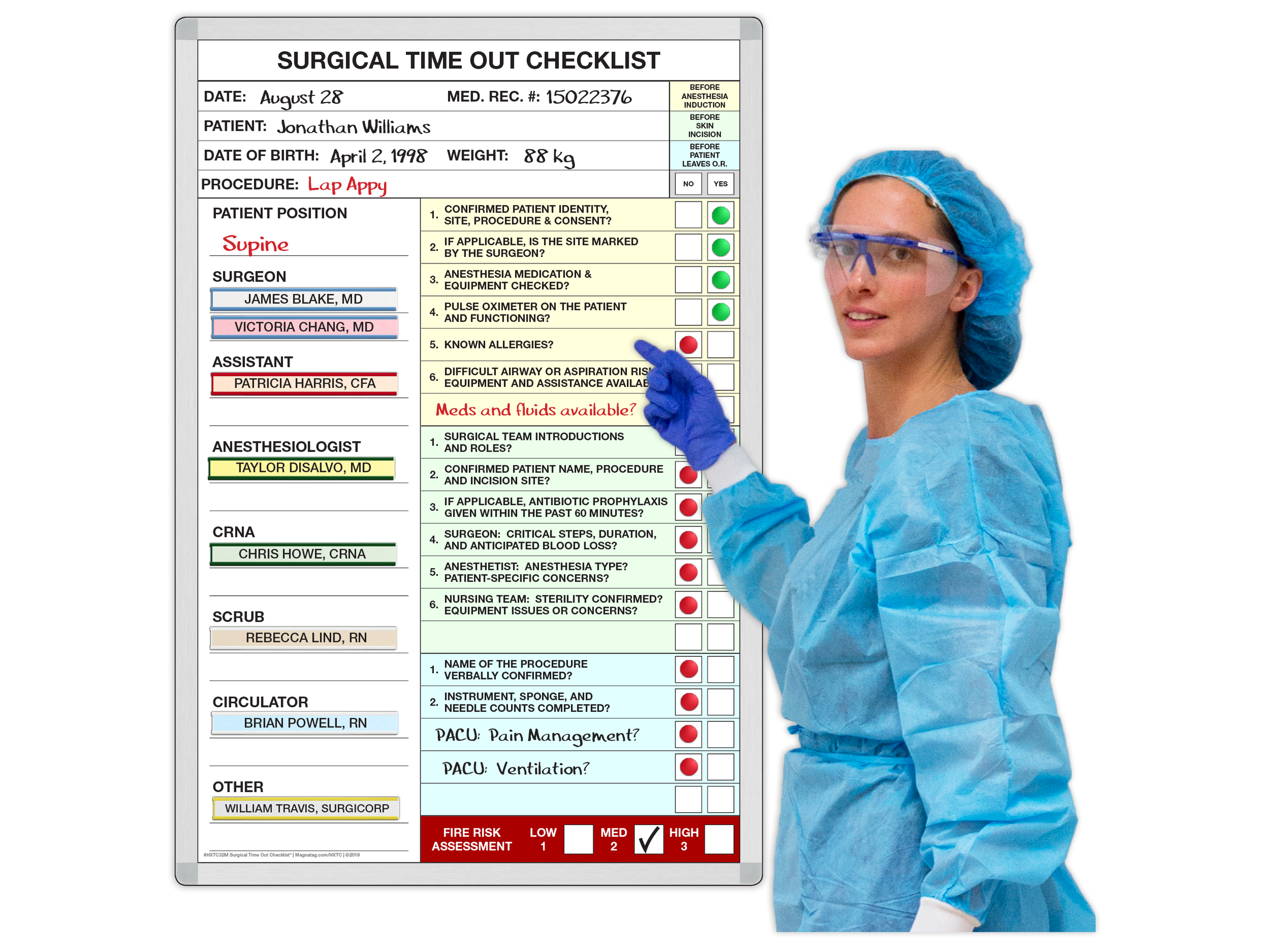 Surgical Time Out Checklist™
