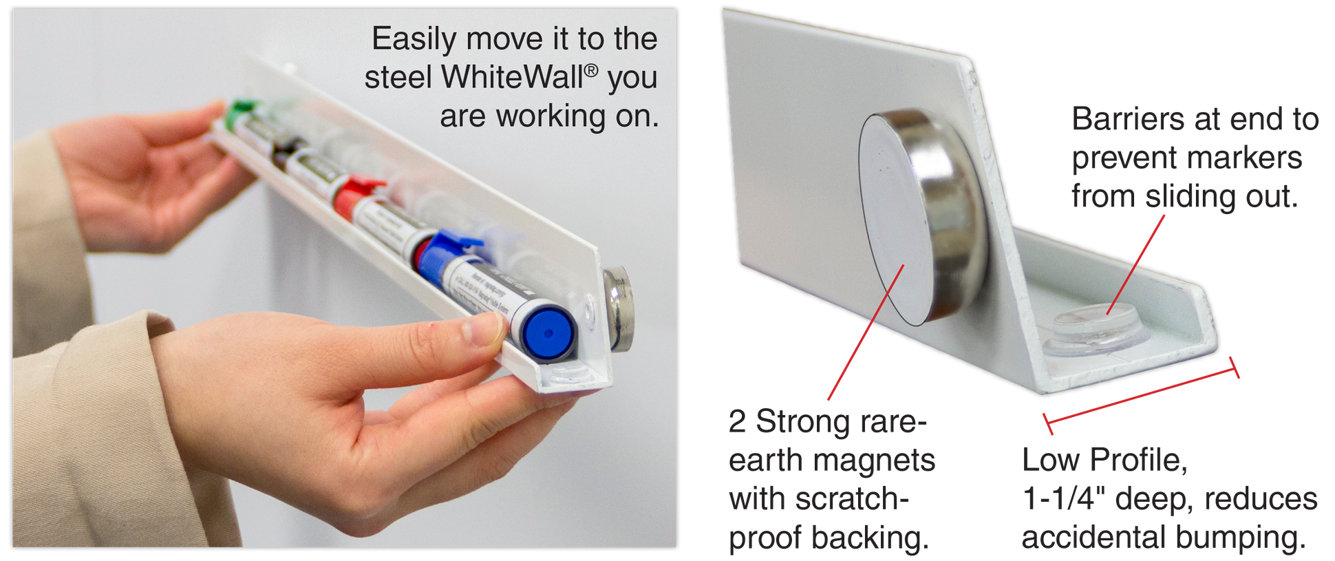 SlimLyne™ Marker Tray