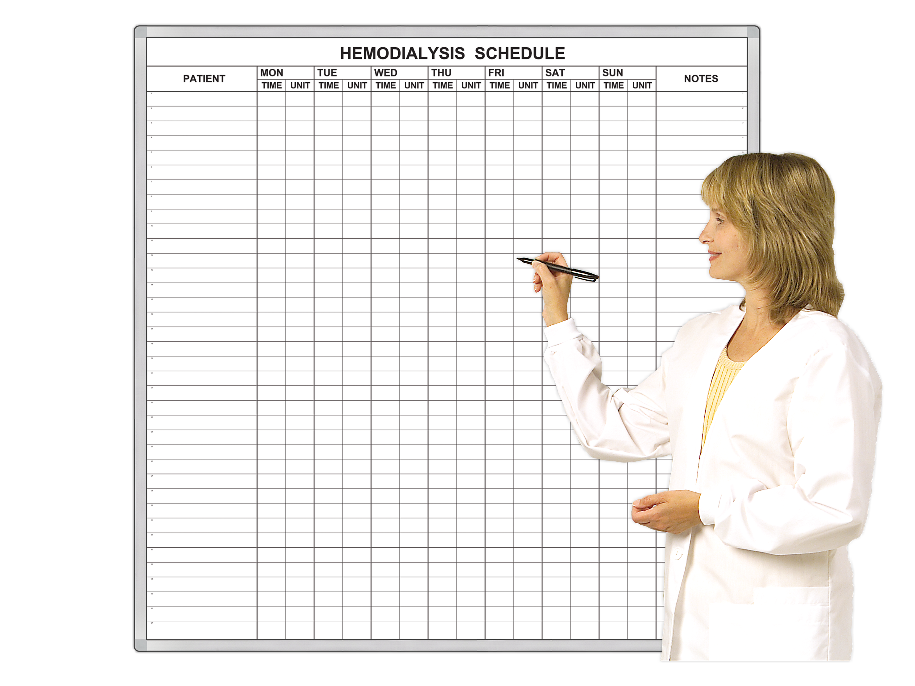 Hemodialysis Patient Schedule