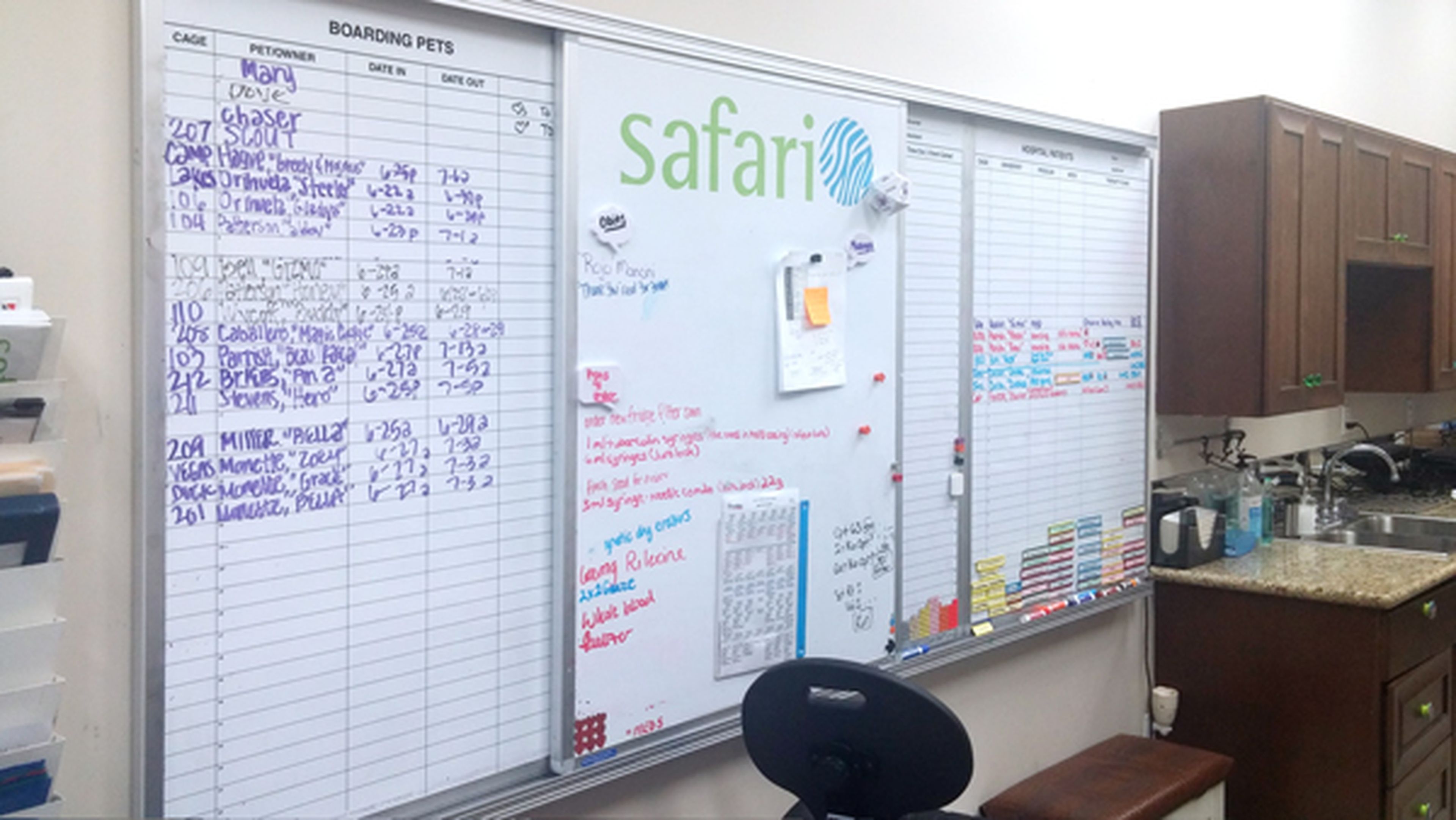 How Top Veterinarian Manages His Successful Practice Using Whiteboards