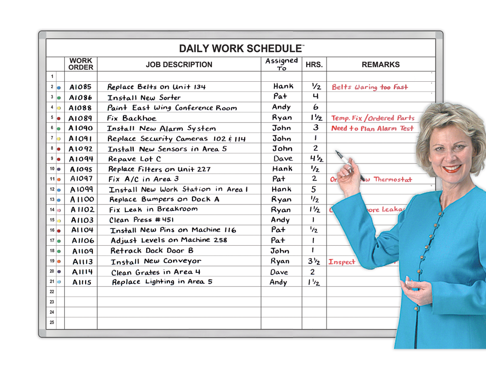 Daily Work Order LineUp™