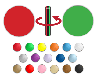 Red/Green, Go/No Go, Yes/No Magnets - MPCO Magnets