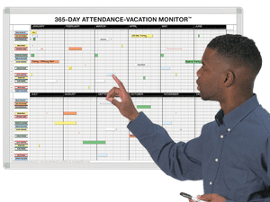 365-Day Attendance Tracker