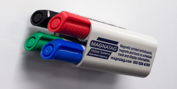 How are dry erase markers made?