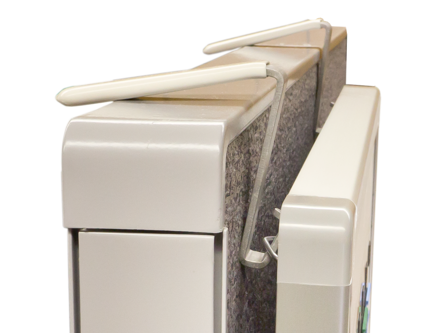 FrameKlamp™ Whiteboard Mounting Brackets