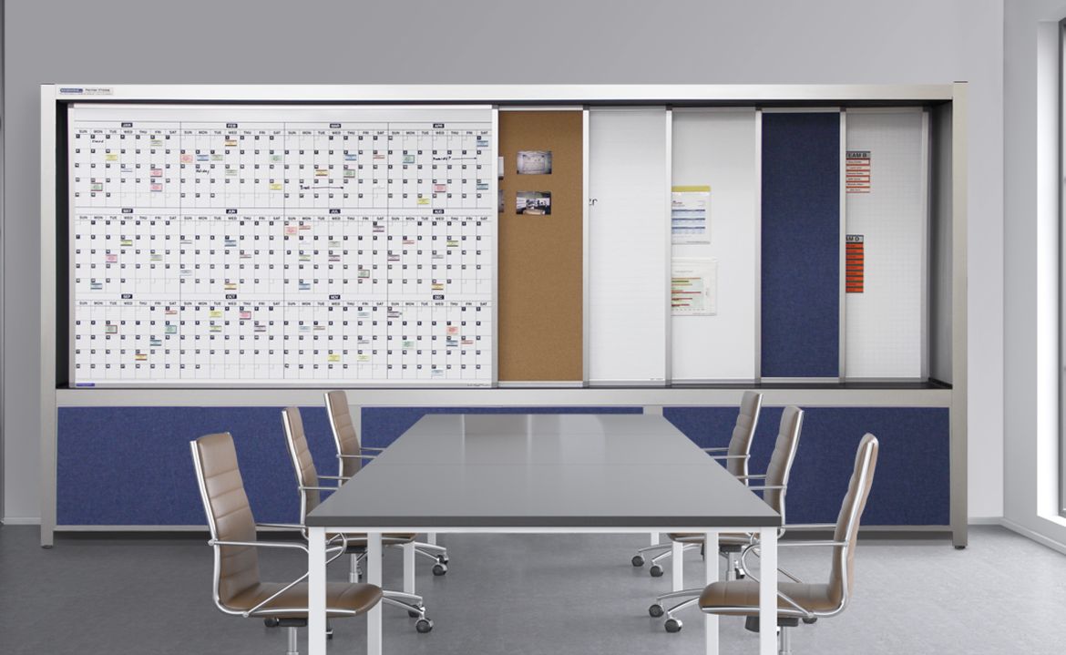 Magnetic board - WHITEWALLS—Whiteboard Panels - Magnatag Visible