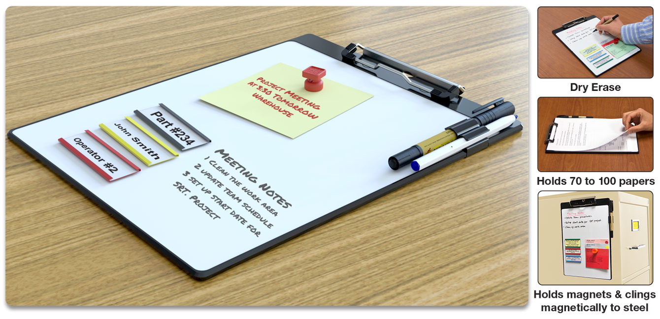 DryErase Clipboards Note & Letter Sizes