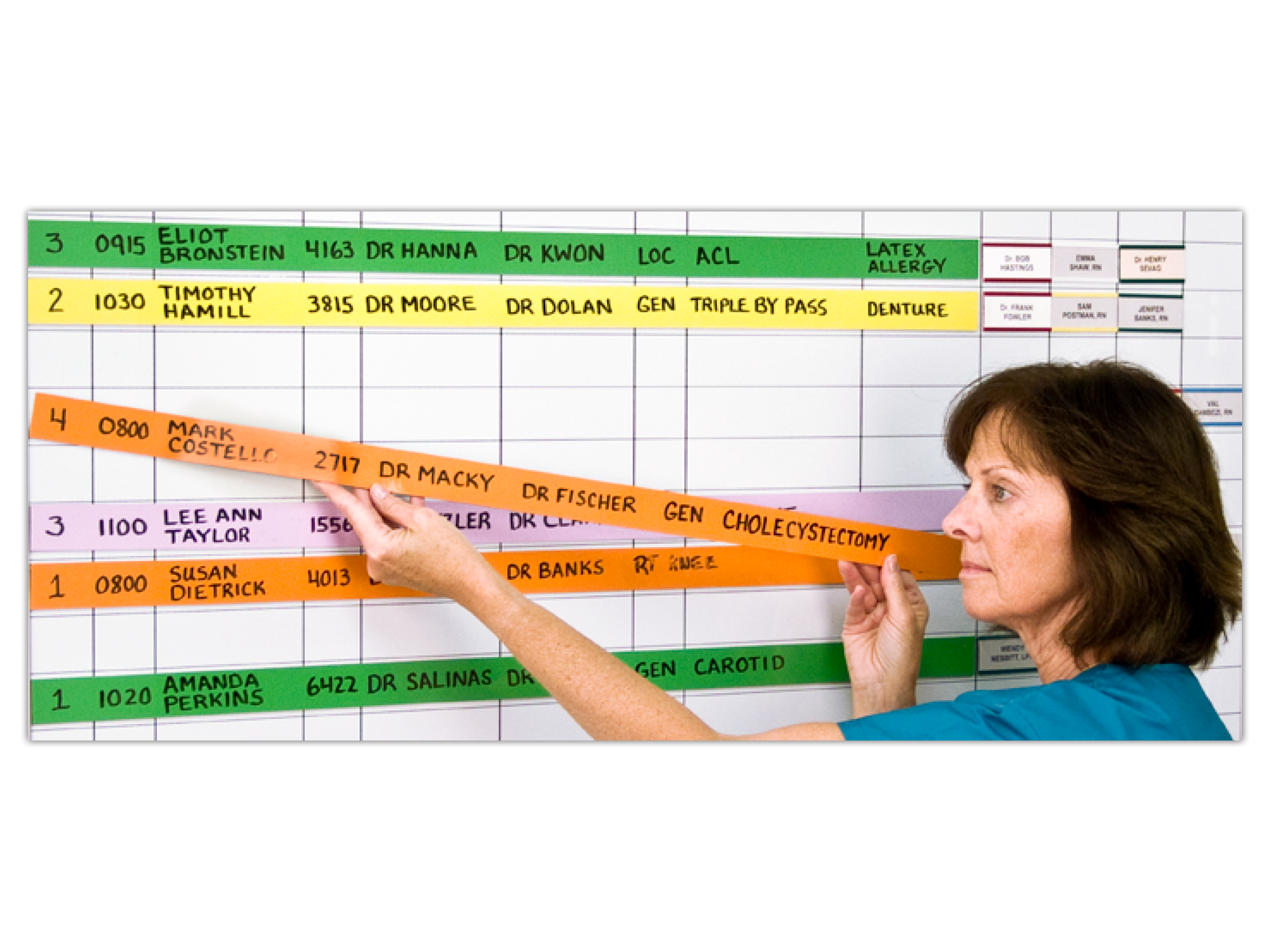 2-Sided Flip-Overs® LongLine™ Write-on Magnets