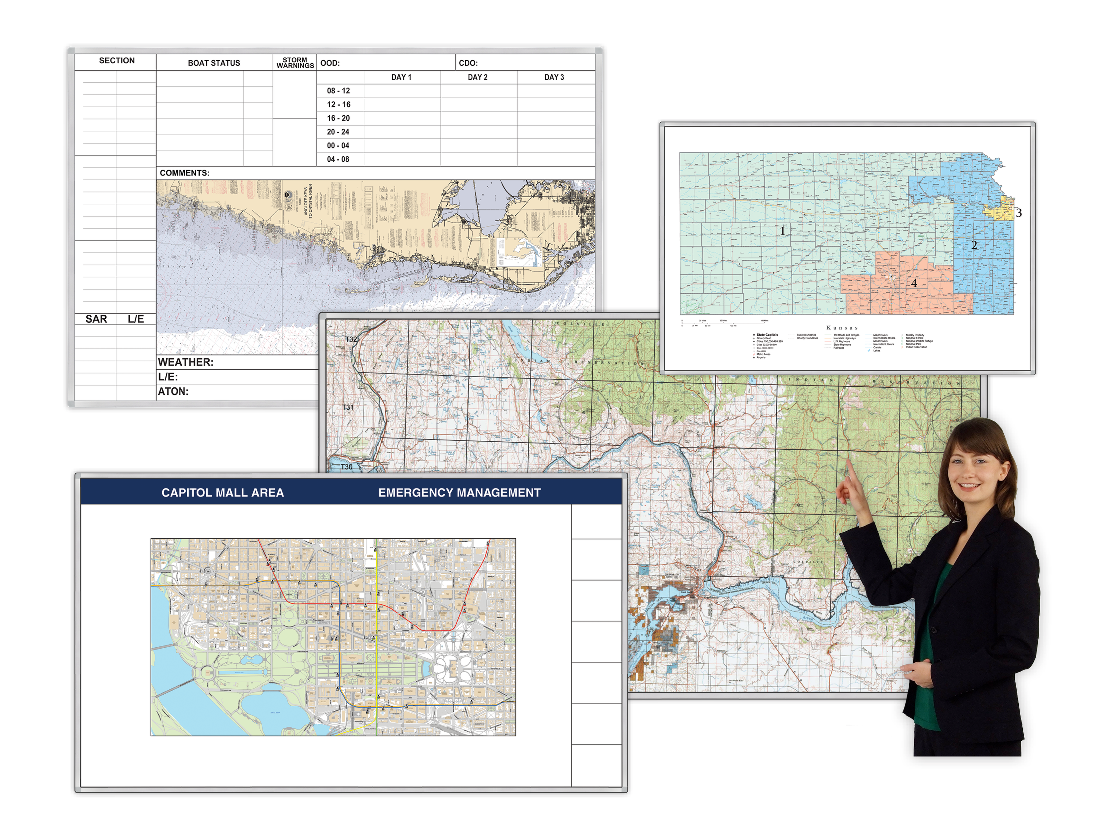 Custom Steel MagnaMaps®