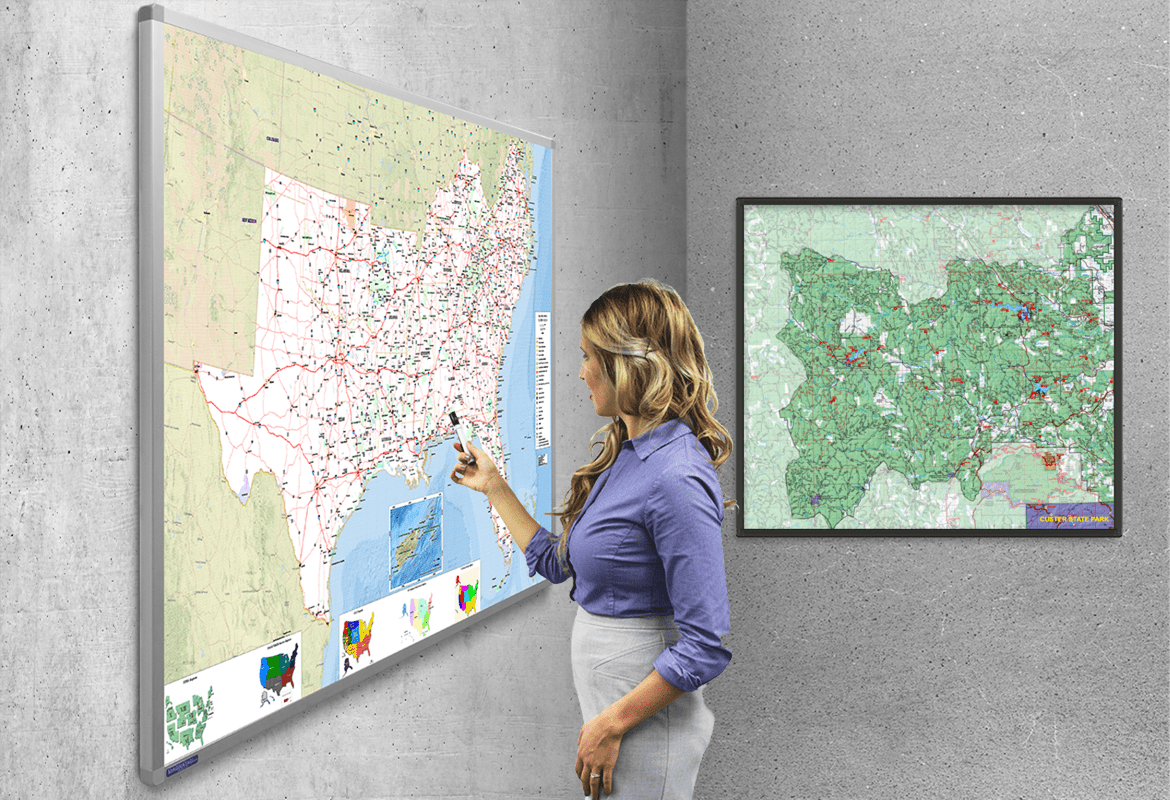 Wholesale Colorfu Office Magnets White Board Map Magnetic Push