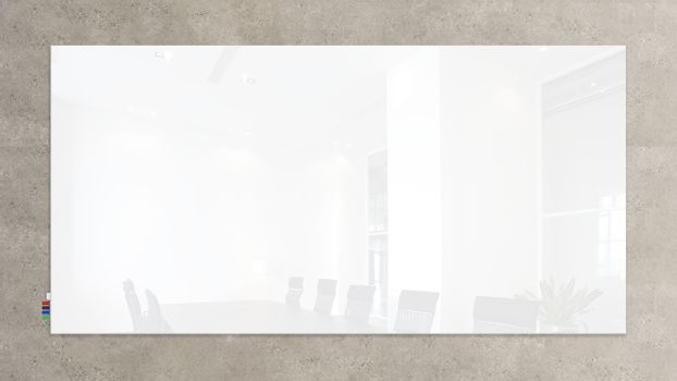 Editie oppakken cijfer Glass Board Sys 4'h x 8'w #VIG48