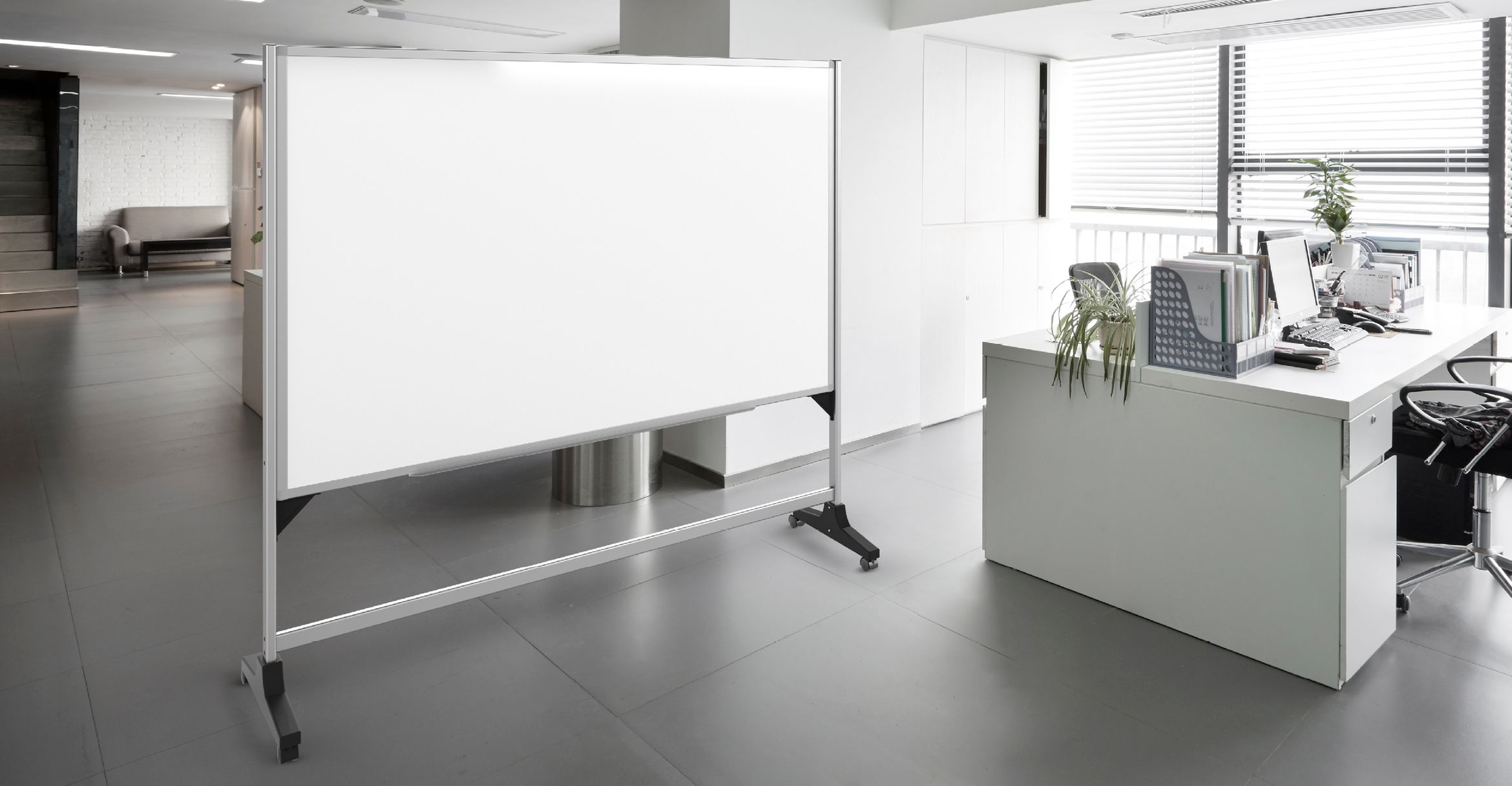 Vertical Whiteboard Stands 1 or 2 sided (nonpivoting)