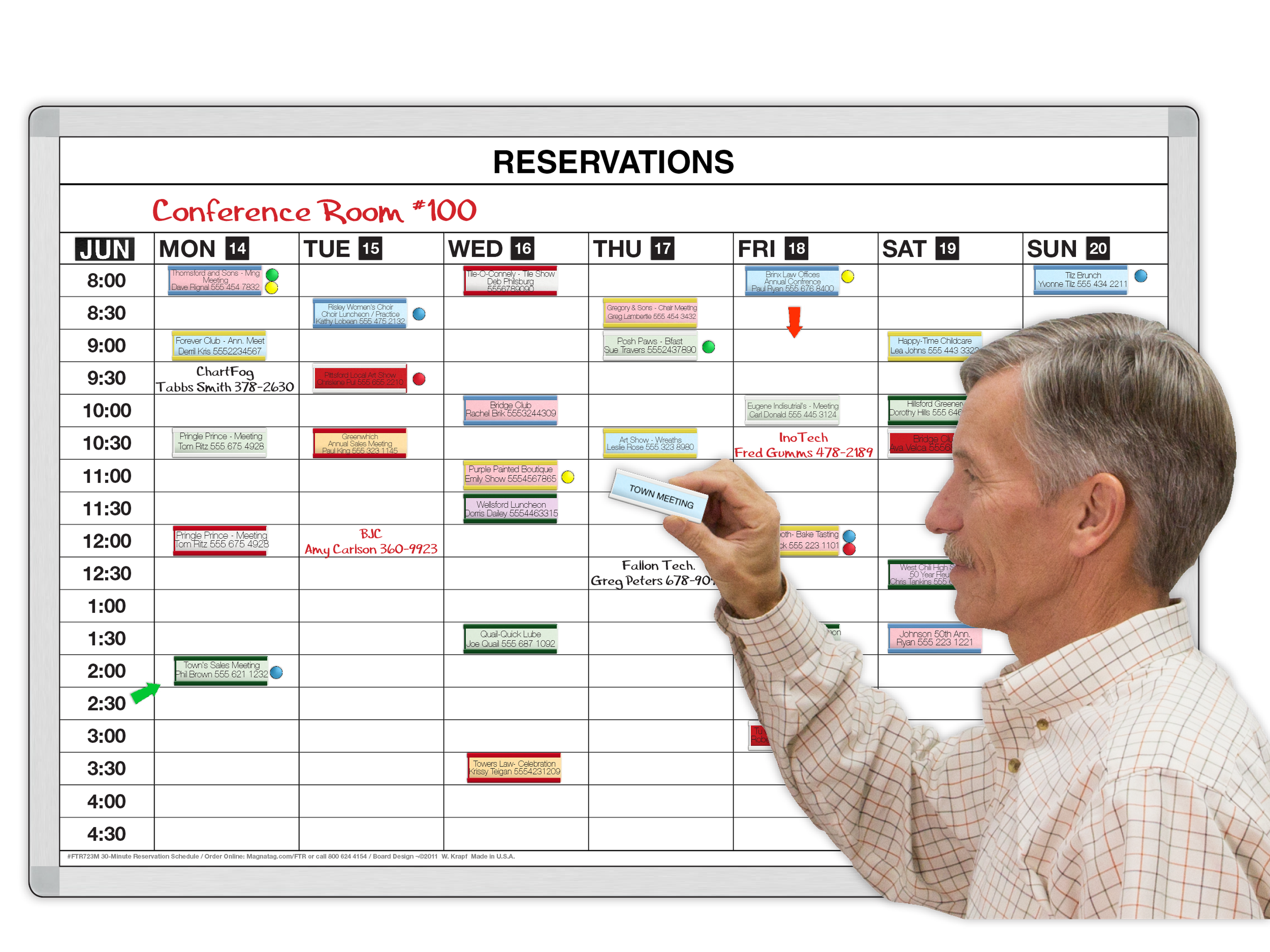 30 Min. x 7 Days
Schedule