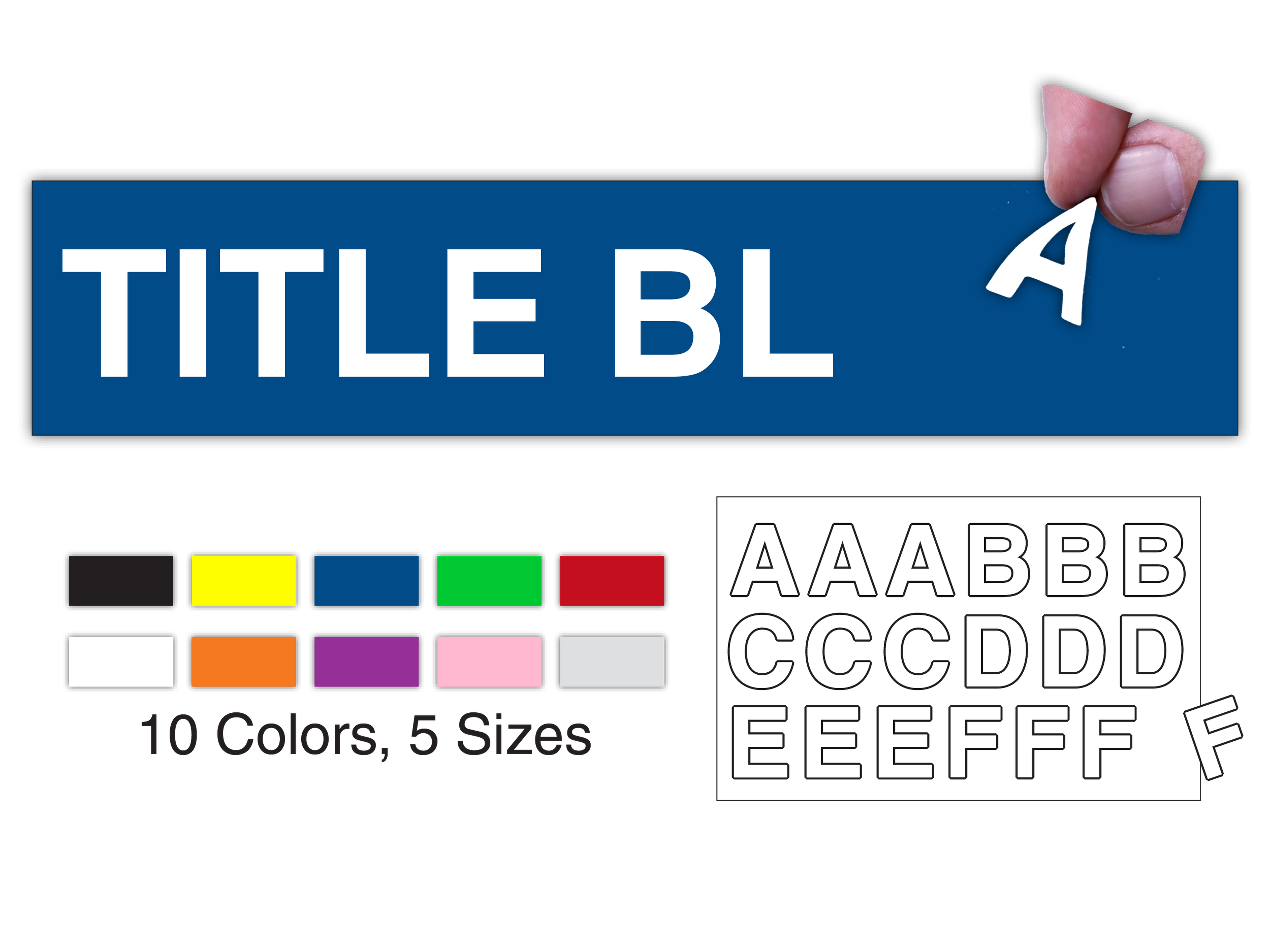 Magnet- Title Blanks