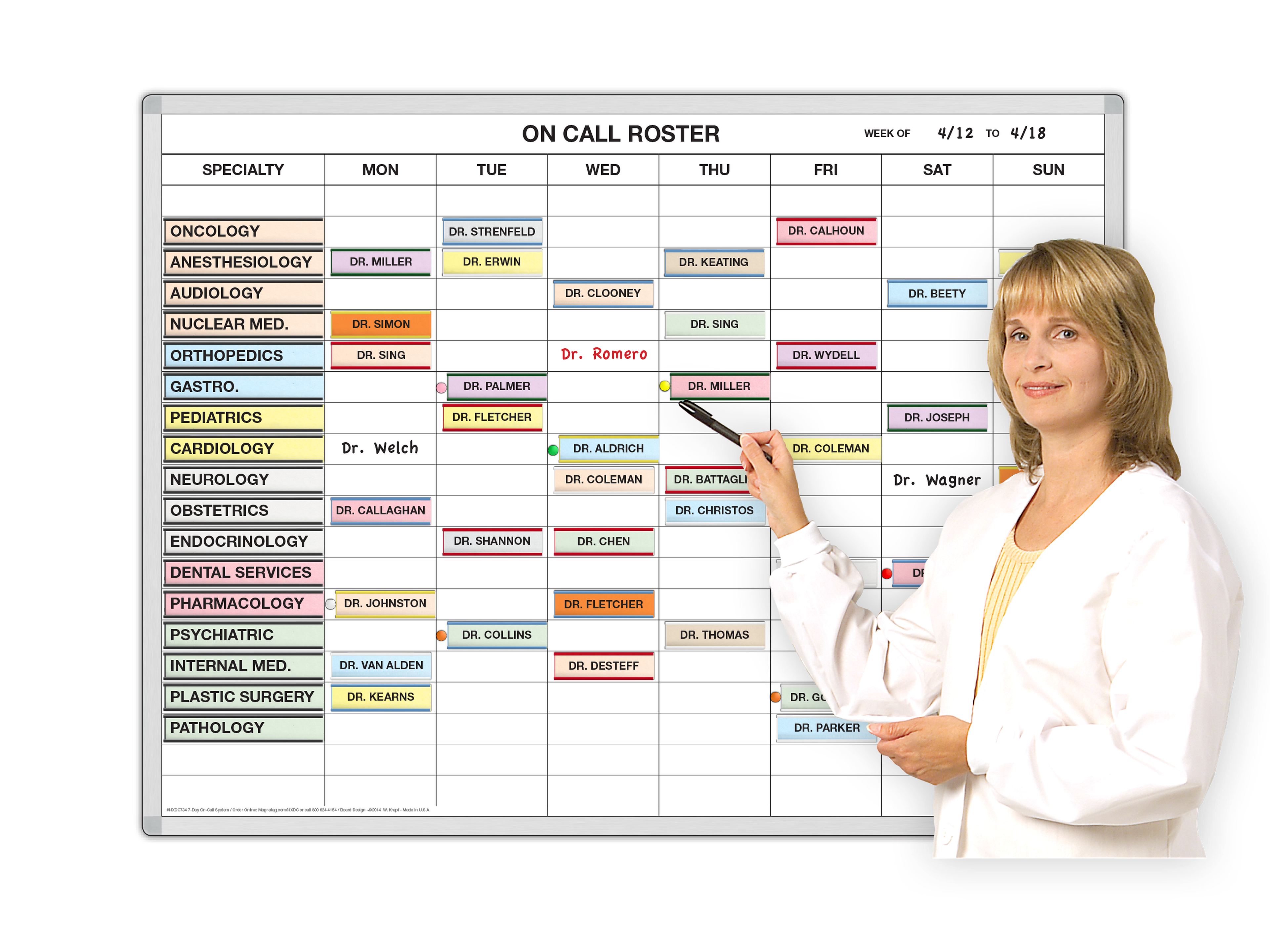 On-Call
7-Day Roster