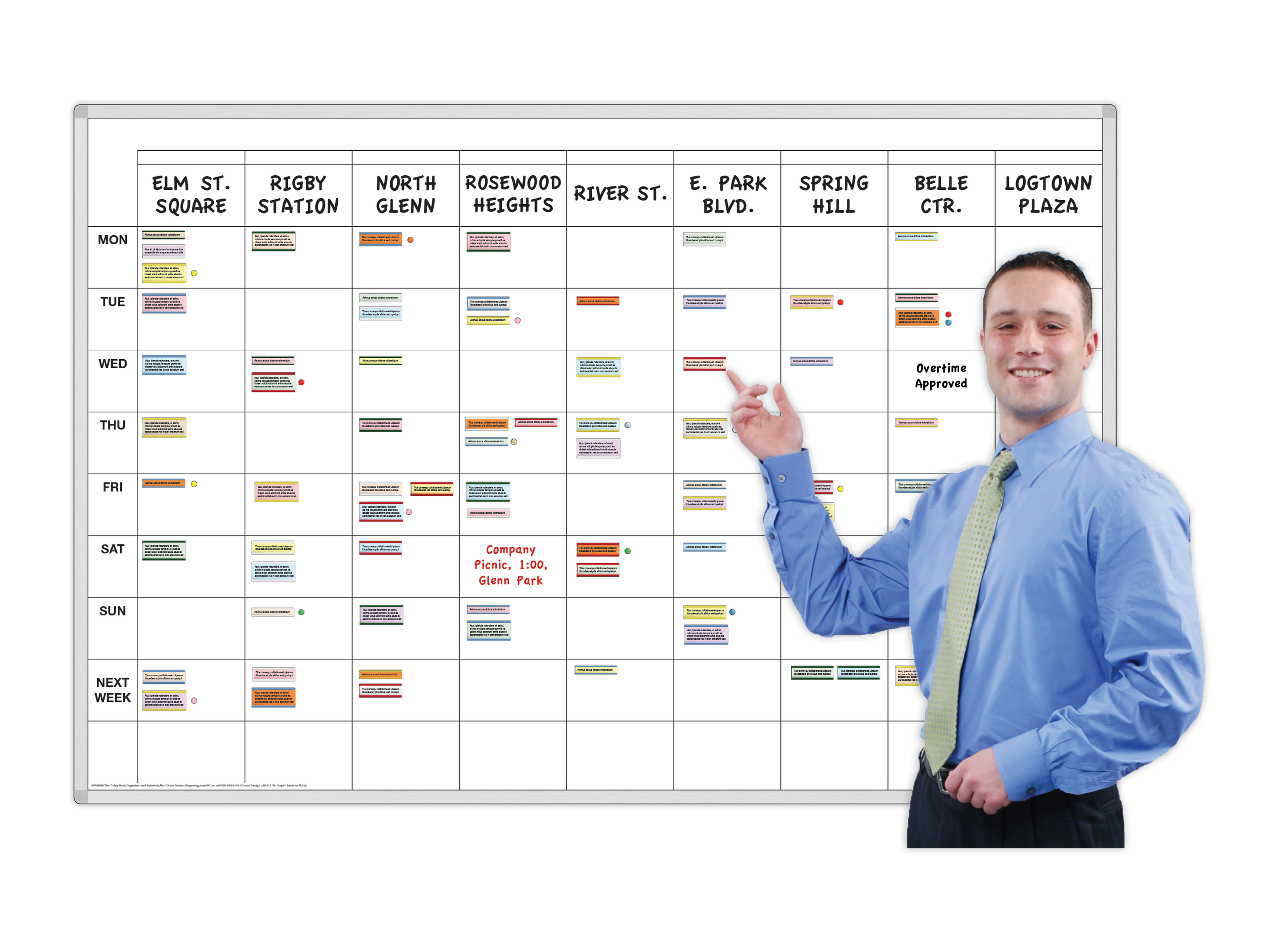 WorkDay® 7 Day Work Organizer