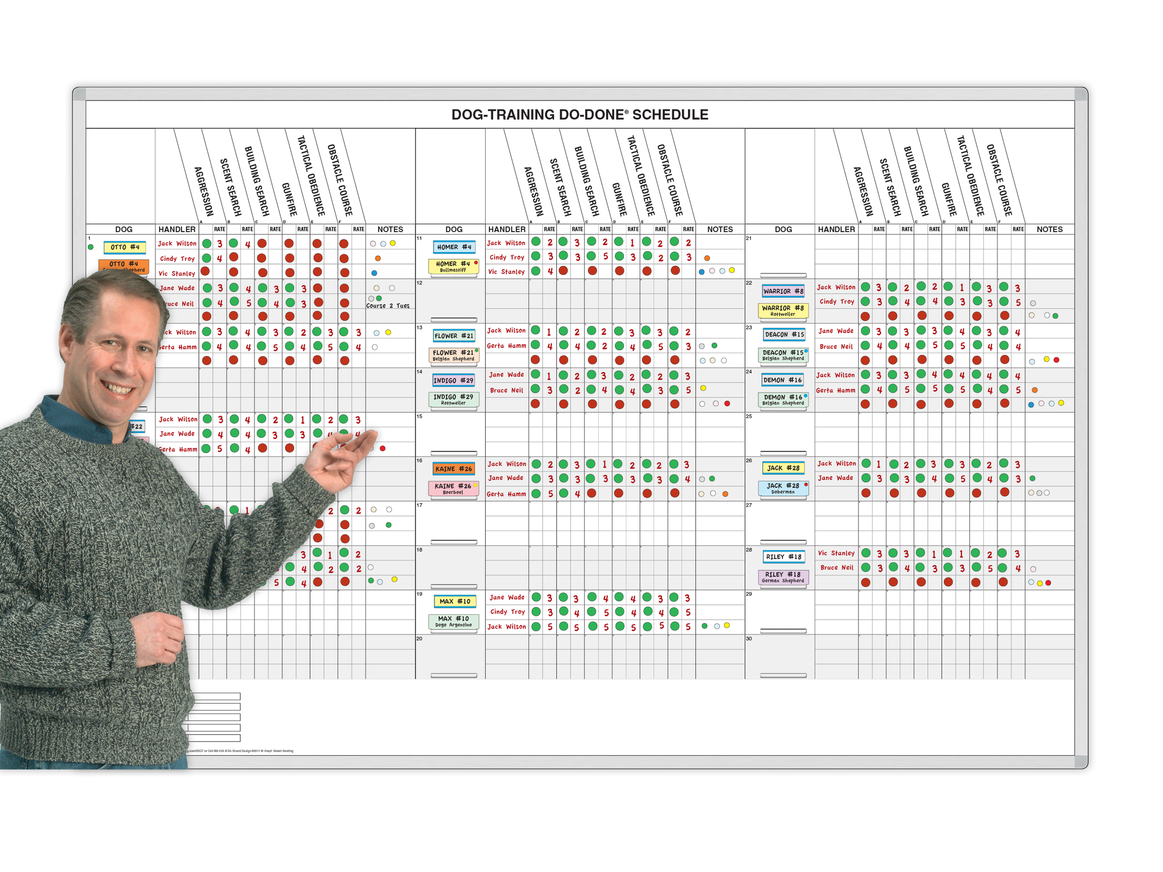 Dog (Animal) Training Do-Done Tracker®