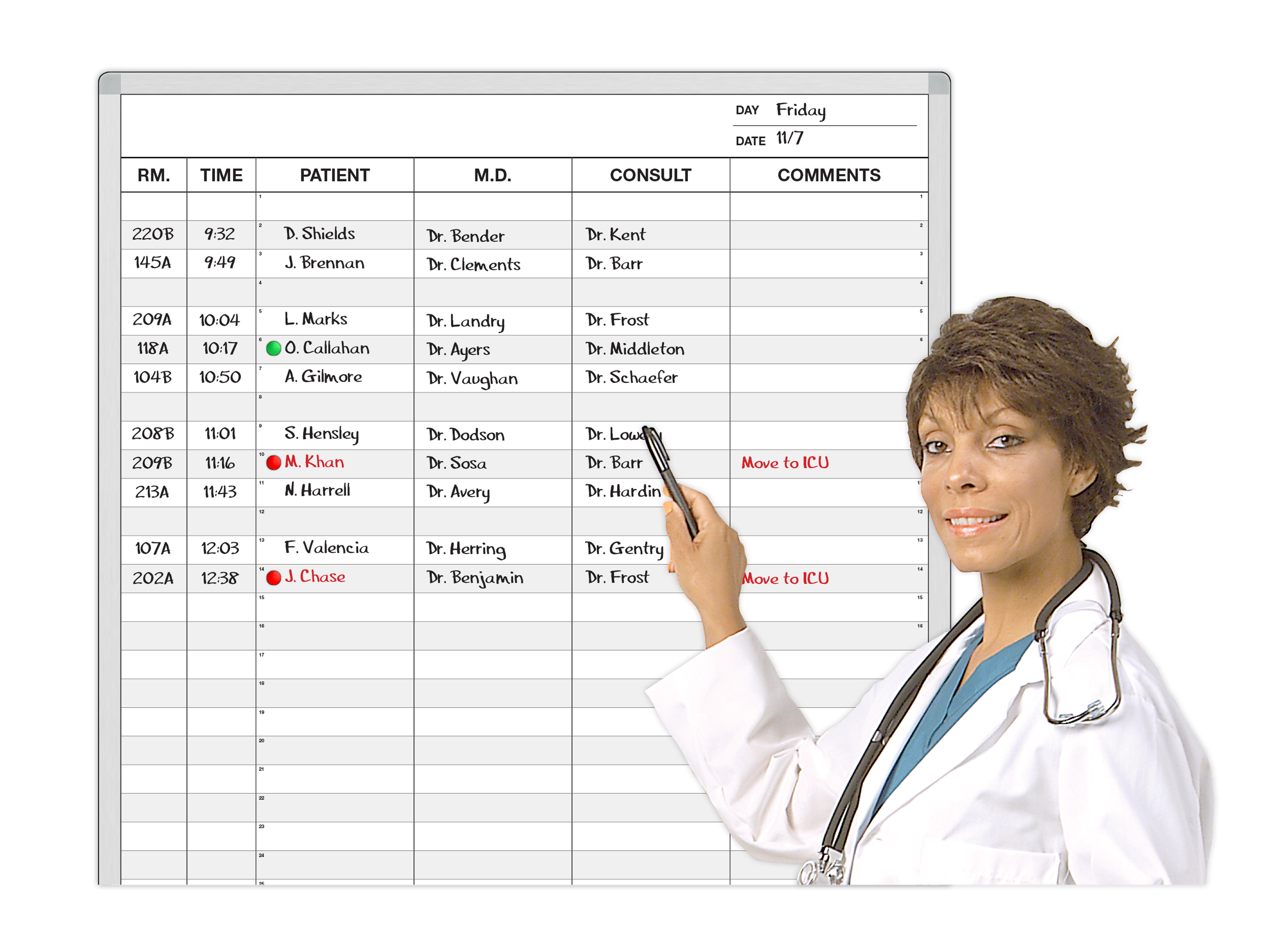 E.R.
Patient Listing Consult