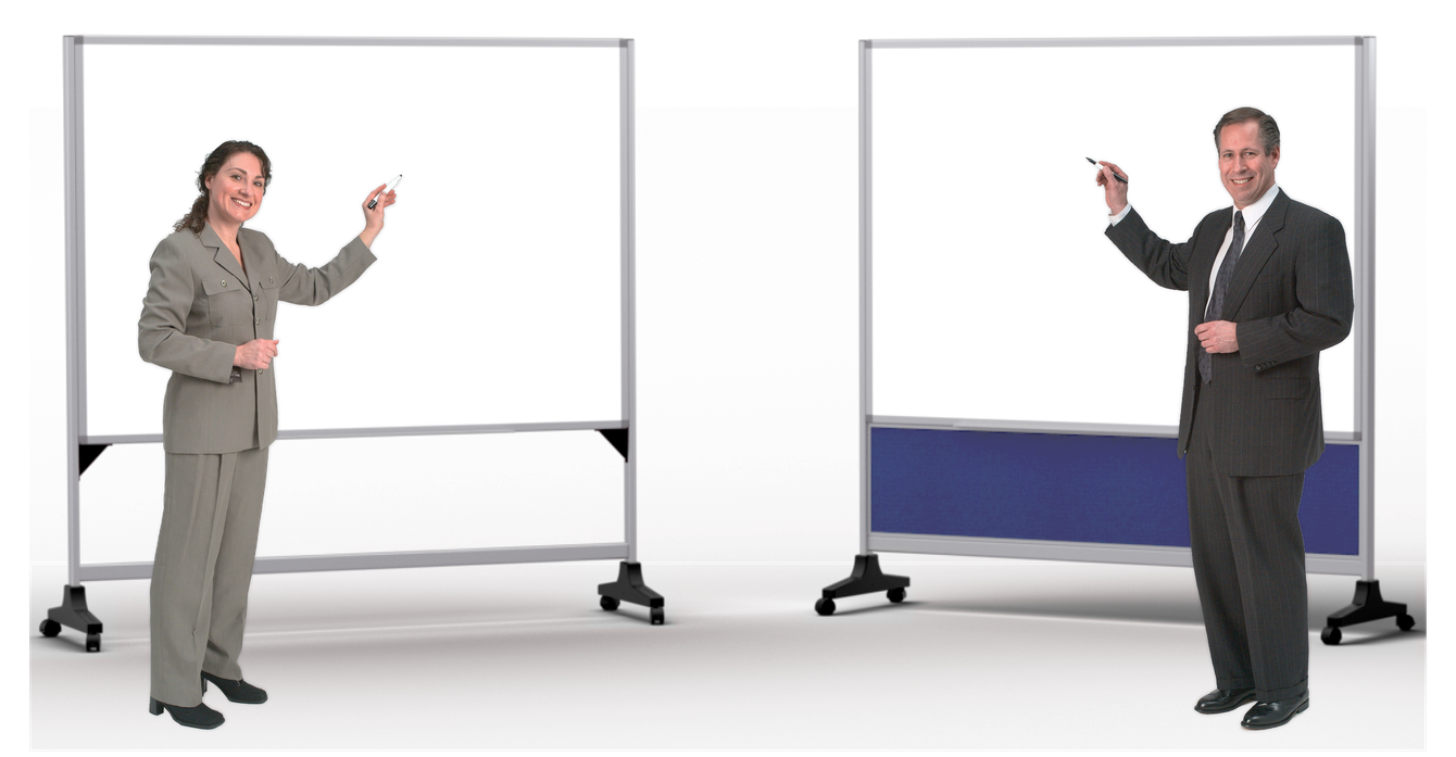 Vertical Whiteboard Stands 1 or 2 sided (nonpivoting)