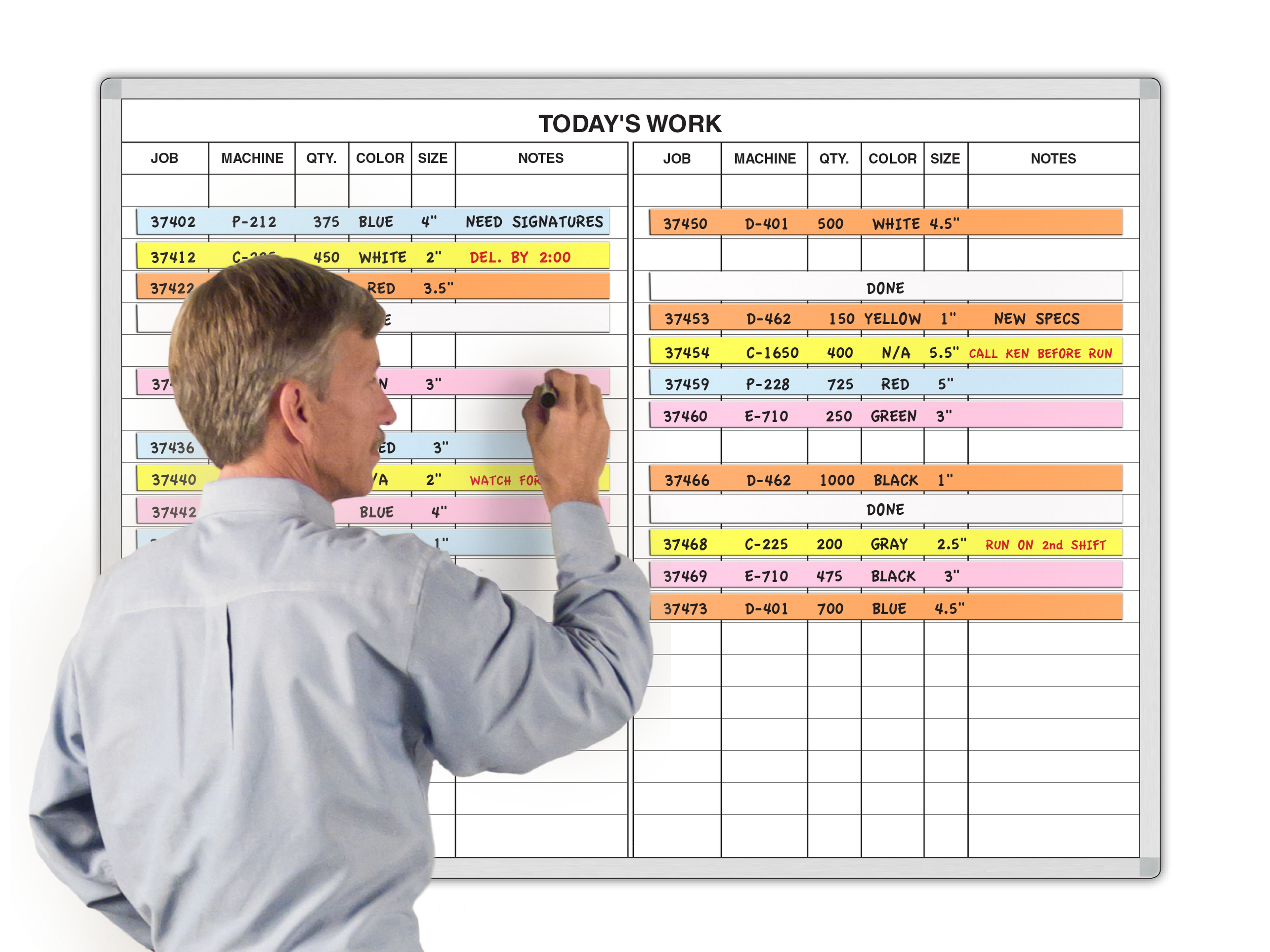 Long Magnet
Change-a-Line Boards