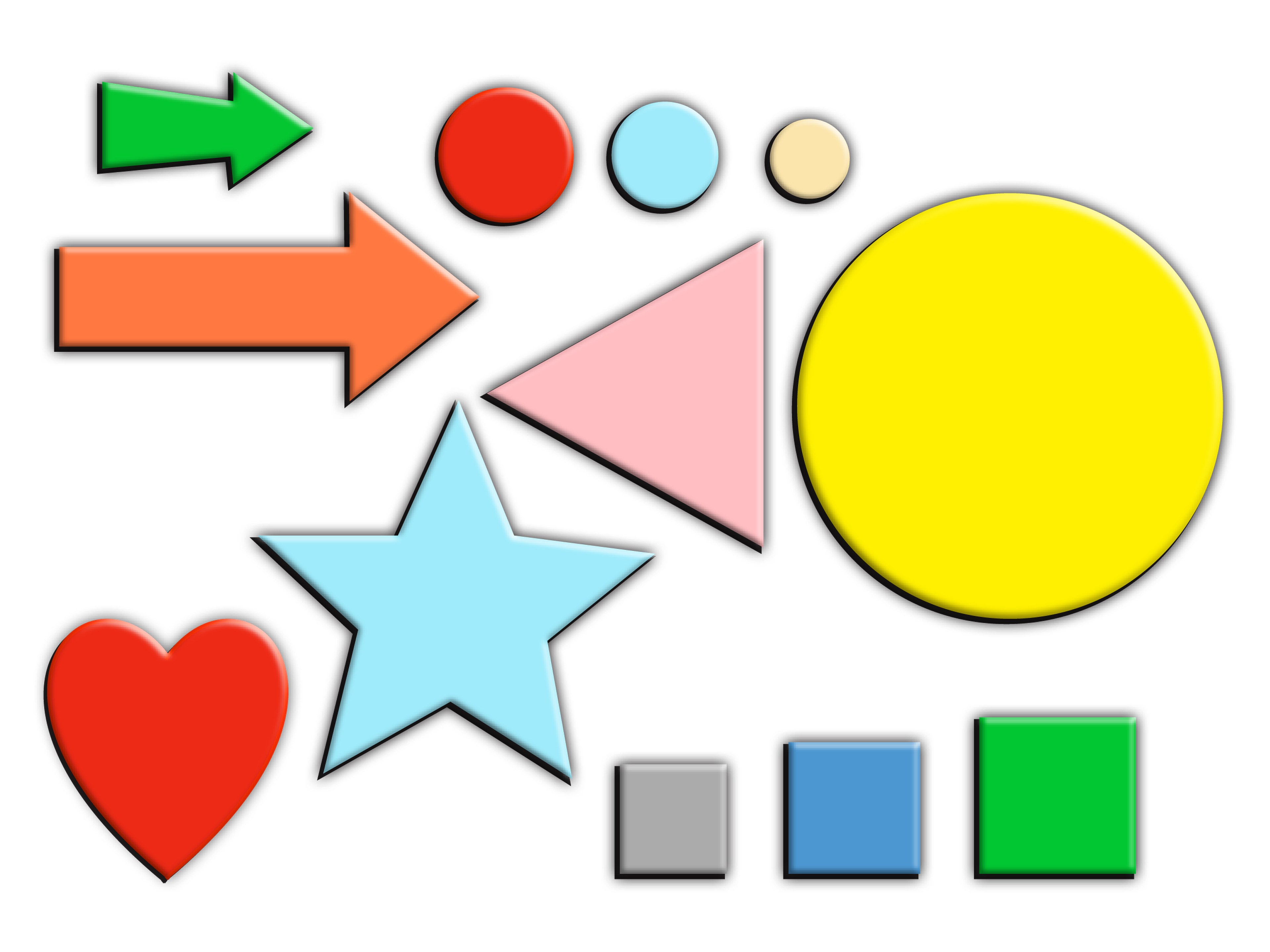 Die-Cut Write-on
Symbol Magnets