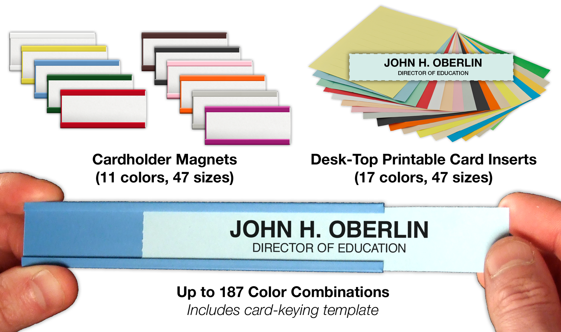 ColorCoded Data Card Holders Magnatag